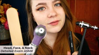 Head amp Neck Assessment Lots of Palpation Sensory Tests Eye amp Ear Exam 🩺 ASMR Medical RP [upl. by Corb338]