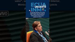 “Es muy difícil defenderse de un juicio político donde lo que hay es juicio de valor”señala Palencia [upl. by Rolfston]