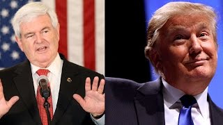 Gingrich Begging To Be Trump’s VP [upl. by Aretina]