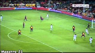 Ronaldinho vs Barcelona  25082010 [upl. by Thgiwed]