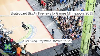 Skateboard Big Air Athlete Profiles  X Games Minneapolis 2019 [upl. by Ydda]