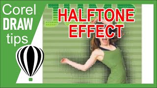 Creating halftone effects in CorelDraw [upl. by Dekow]