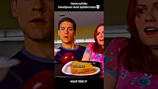 Deadpool and Spiderman best reflex  shorts avengers deadpool spiderman marvel youtubeshorts [upl. by Enella963]