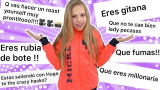 💥 ¿ Mi novio es HUGO THE CRAZY HAACKS  😱 hago mi ROAST YOURSELF  quot lo que SUPONEN DE MI quot  TAG [upl. by Imoyn]