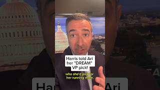 Harris told Ari her DREAM VP pick [upl. by Hcirdla574]