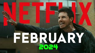 Top NEW RELEASES on Netflix in FEBRUARY 2024 [upl. by Ahsehyt490]