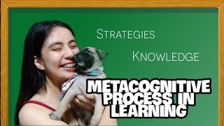 METACOGNITIVE PROCESS IN LEARNING  Tagalog [upl. by Boylston]