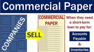 Commercial Paper  Definition  IPCC [upl. by Emerej]