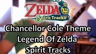 Chancellor Cole Theme Legend Of Zelda Spirit Tracks Guitar Cover  Metal Fortress [upl. by Jorgensen397]