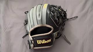 Wilson A2000 1786 glove review [upl. by Eardnaed]