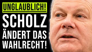 🚨SKANDAL SCHOLZ MANIPULIERT WAHLRECHT AfD KÄMPF FUR NEUWAHLEN IM FEBRUAR🚨 [upl. by Aticnemrac]