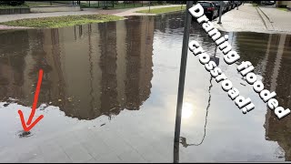 Draining Flooded Crossroads In My Town [upl. by Bayless]