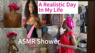 A Realistic Day In My Life  Pregnant Edition  ASMR Shower [upl. by Noimad]