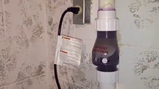 How to install a quiet check valve on your sump pump [upl. by Llenaej]