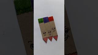 Mini Pencil DIY diy shorts satisfafying viralvideo trending art colors subscribe [upl. by Nyleimaj558]