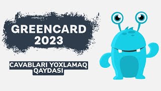 Green card 2023 cavablar OZUNET [upl. by Roz]