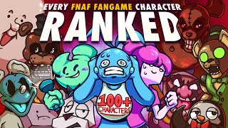 Every FNAF FANGAME Character RANKED Tier List [upl. by Elokkin]