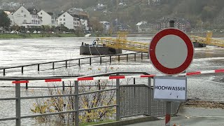 Leichtes Hochwasser bei Cochem [upl. by Arikehs]