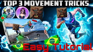 M1NX And ApelapatoMovement Tricks Tutorial IN MOBILE  Secret  360  M1NX  Movement Tricks [upl. by Atteuqihc]