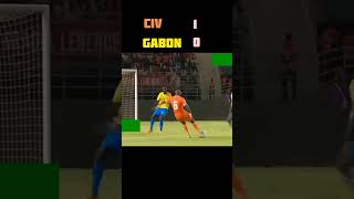 Côte dIvoire 1 Gabon 0 but de Séko Fofana coupedumonde [upl. by Hax]