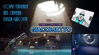 COME ENTRARE NEL CAVEAU DELLA GROTTA  NUOVA ARMA MITICA DI BRUTUS  FORTNITE STAGIONE 2 CAPITOLO 2 [upl. by Yrannav]