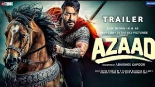 Azaad Official Trailer  Ajay Devgn Rasha Thadani  Abhishek Kapoor  TSeries [upl. by Neelasor]