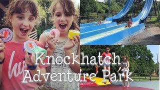 Day out at knockhatch Adventure Park Hailsham Day out in East sussex [upl. by Vacla]