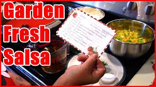 How To Can Salsa  Salsa Canning Recipe [upl. by Brietta245]