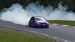 Nurburgring Spins Slippery amp Drifts 2892024 Nordschleife Touristenfahrten [upl. by Vassili792]