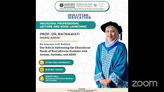 Inaugural Professorial Lecture Professor Dr Ratnawati bt Mohd Asraf [upl. by Martino39]