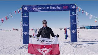 Antarctic Ice Marathon 2021 [upl. by Otrepur]