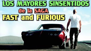 Los mayores SINSENTIDOS de la saga FAST and FURIOUS Agujeros errores crítica análisis y resumen [upl. by Fitton]