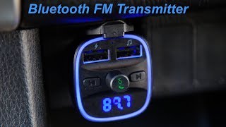 Bluetooth FM Transmitter [upl. by Ecinuahs]