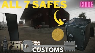 All 7 Safe Keys and Their Locations in Customs  Your Ultimate Escape From Tarkov Guide [upl. by Merrilee509]