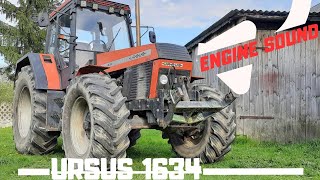 Ursus 1634 i Bizon z056 Engine sound [upl. by Sharona]