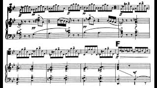 Novacek  Perpetuum mobile for Viola piano accompaniment [upl. by Silrac]