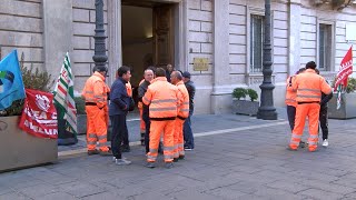 Monte Pergola Ancora lontana la ripresa dei lavori [upl. by Araet]