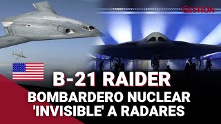 B21 RAIDER Así es el nuevo BOMBARDERO nuclear invisible que EEUU presentó al mundo [upl. by Vivienne]