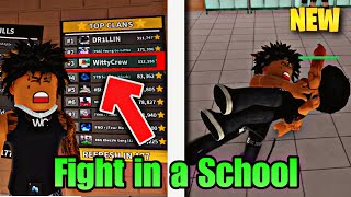 Becoming The Biggest MENACE In Roblox Fight In A School [upl. by Pavlov]