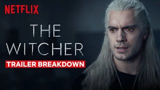 The Witcher Trailer Breakdown  Netflix [upl. by Adnilemreh]