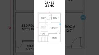 25X32 home plan design [upl. by Nadiya105]