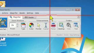 ZoomText New User Introduction Webinar 2x magnification [upl. by Adara512]