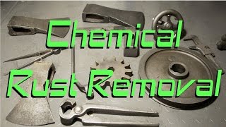 Rust Removal Experiments Citric Acid Cider Vinegar Rostio [upl. by Ailahk]