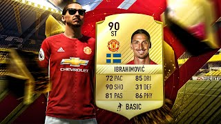 INCREDIBLE ZLATAN IBRAHIMOVIC FIFA 17 MANCHESTER UNITED VS PSG SQUAD RATINGS FIFA 17 DEMO GAMEPLAY [upl. by Scheld]