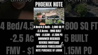 Phoenix Million Dollar Note Deal 100K Plus Profit [upl. by Norvell]