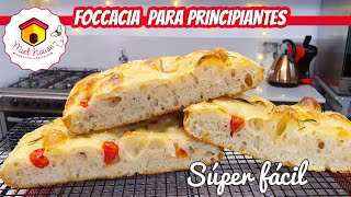 LA FOCACCIA CASERA MAS RICA con poquitos ingredientes [upl. by Goren]