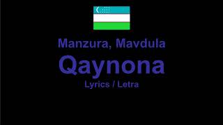 Manzura Mavluda  Qaynona  Uzbek Song Узбекская песня  Lyrics  Letra  Текст [upl. by Taddeo355]