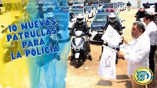 Invierten 4 mdp en 10 nuevas patrullas para la Policía de Coatzacoalcos [upl. by Nottage248]