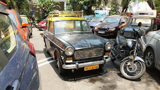 A Vintage Ride Of Grand Hotel Backroad By Mumbais Iconic Padmini Taxi 🚕🚕🚕♥️♥️♥️ padminitaxi [upl. by Artina7]