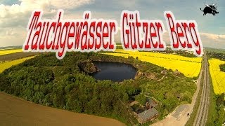 Tauchgewässer Gützer Berg quotSteinbruchLandsbergquot [upl. by Yerffoeg]